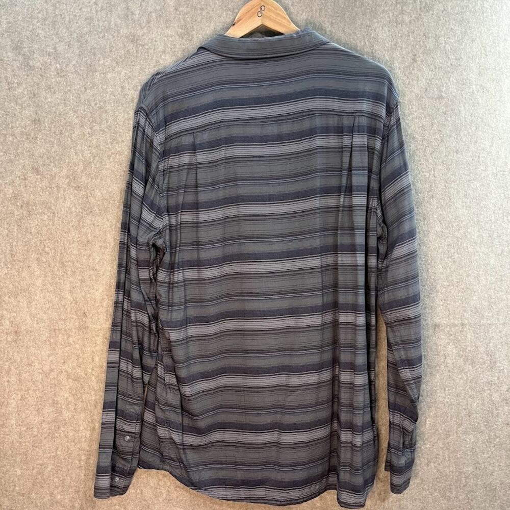 Travis Mathew Striped Button Long Sleeve‎ Shirt Size XLarge - Picture 6 of 7